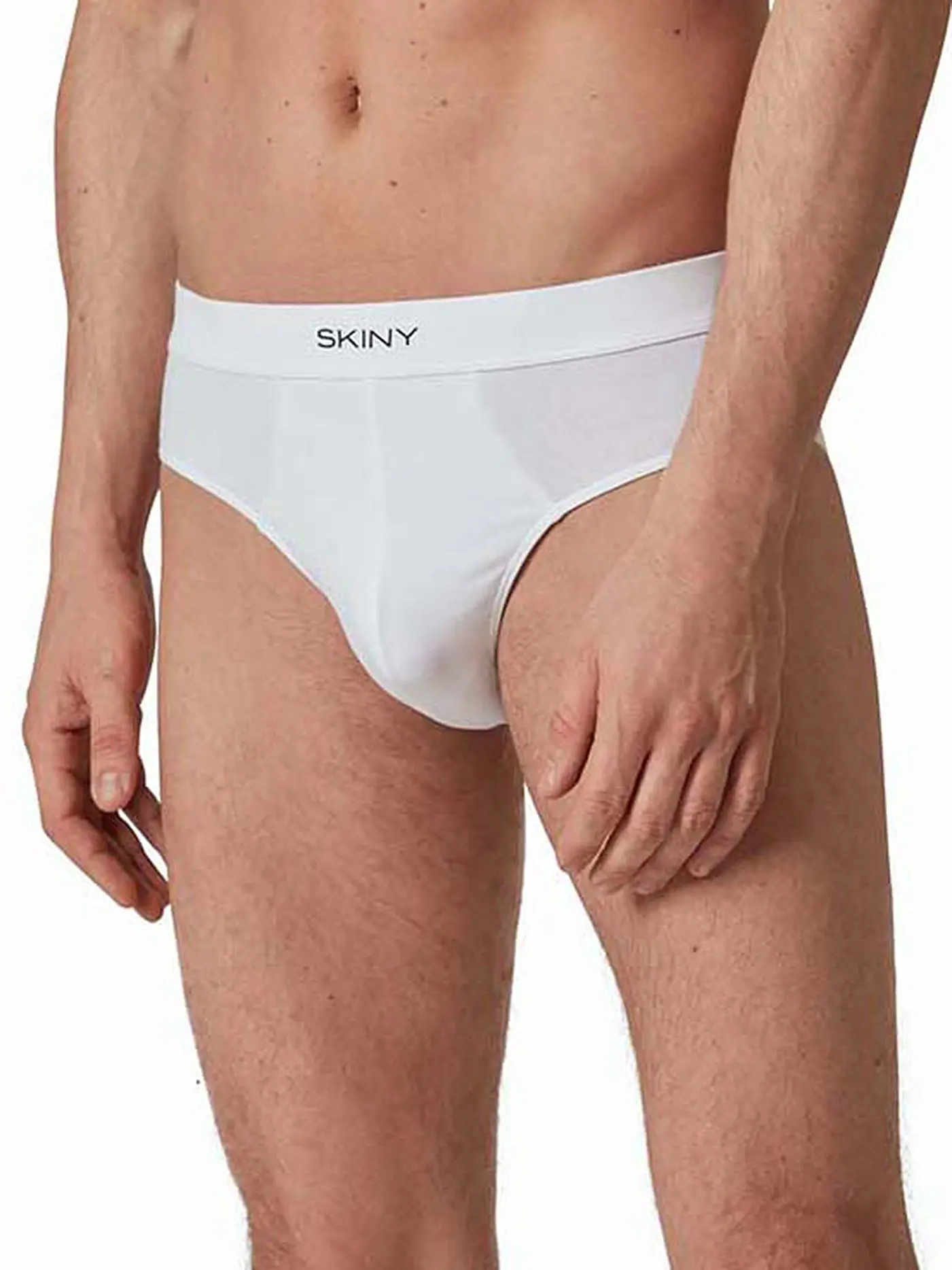 SKINY | Brasil Slip Organic Cotton Deluxe Weiss | 